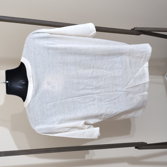 Softwear| NWT NHL Vintage Calgary Flames White Short Sleeved T-shirt Cropped - Picture 6 of 14